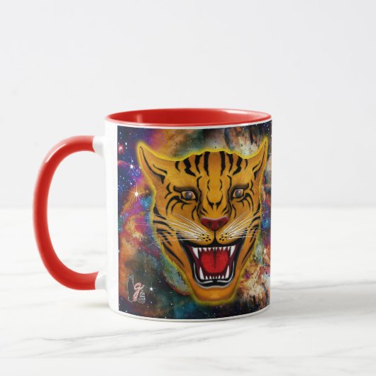 Snarling Tiger Nebula Tasse (Links)
