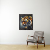 Snarling Tiger Wall Hanging Bedroom Décor Wandteppich (Beispiel)