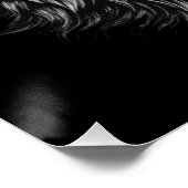 Snarly Wolf Poster (Ecke)