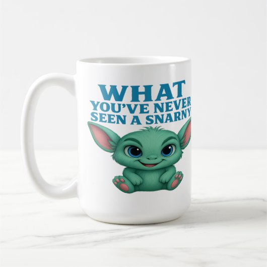 Snarny Friend™ - Niemals eine solche Edition geseh Kaffeetasse (Links)
