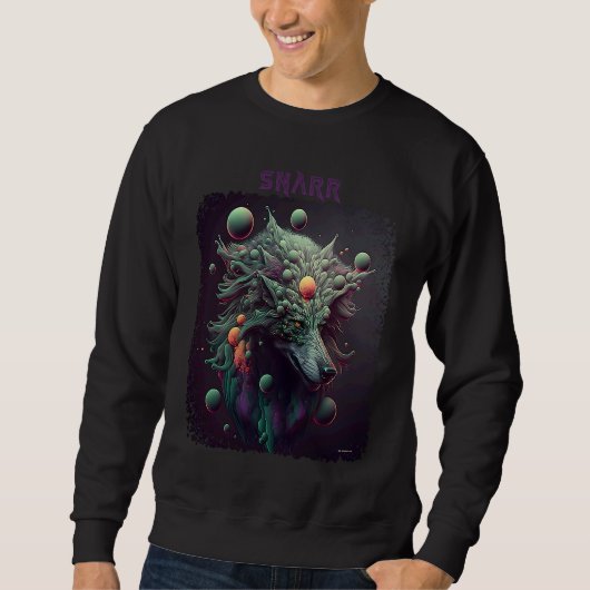 Snarr The Werewolf Gothic Horror Sweatshirt (Vorderseite)