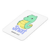 Snat (Schlange + Katze) Niedliches, flexibles Magn Magnet (Linke Seite)