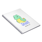Snat (Schlange + Katze) Niedliches Notebook/-Journ Notizblock (Rechte Seite)