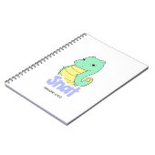 Snat (Schlange + Katze) Niedliches Notebook/-Journ Notizblock (Linke Seite)