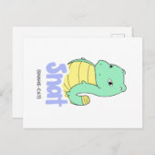 Snat (Schlange + Katze) Postkarte (Vorne/Hinten)