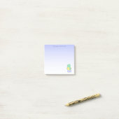 Snat (Snake + Cat) Post-it Klebezettel (Auf Schreibtisch)