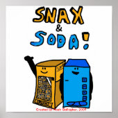 Snax und Soda Poster (Vorne)