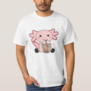 Snaxolotl Axolotl Bubble Tee Liebhaber von süßen T