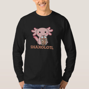 Snaxolotl Axolotl Bubble Tee Liebhaber von süßen T