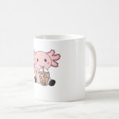Snaxolotl Axolotl Bubble Tee Liebhaber von süßen T Kaffeetasse (VorderseiteRechts)