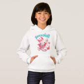 Snaxolotl Axolotl Girls Hoodie (Vorne ganz)