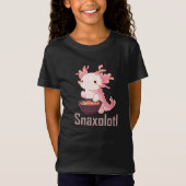 Snaxolotl Axolotl Girls T-Shirt (Vorderseite)