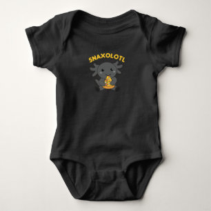 Snaxolotl Axolotl Lover Niedlicher Tiere Pizza Baby Strampler