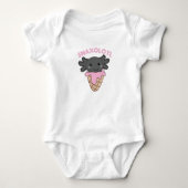 Snaxolotl Axolotl Lovers Sweet Animals Ice Creme Baby Strampler (Vorderseite)