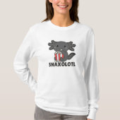 Snaxolotl Axolotl Lovers Sweet Animals Popcorn T-Shirt (Vorderseite)