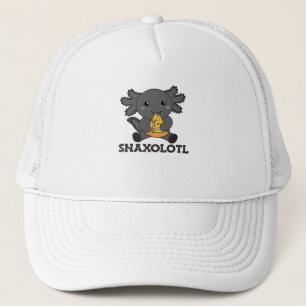 Snaxolotl Axolotl Pizza Lovers Sweet Animals Truckerkappe