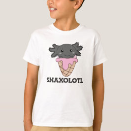 Snaxolotl Axolotl Strawberry Ice Lovers Sweet T-Shirt