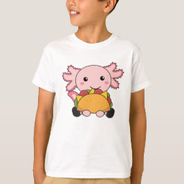 Snaxolotl Axolotl Tacco Lovers Sweet Animals T-Shirt