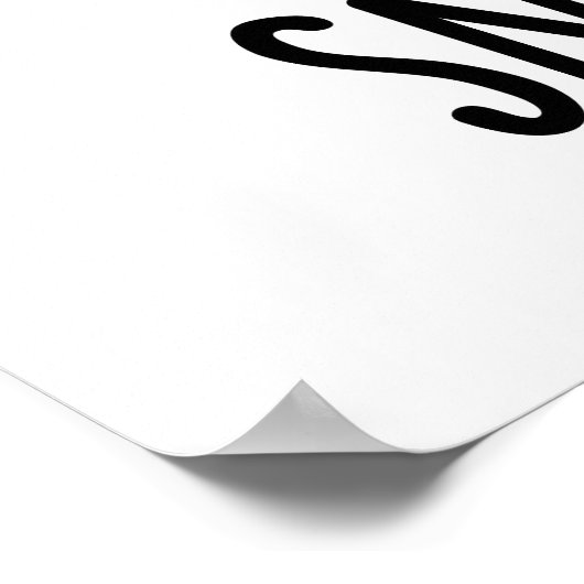 Snaxolotl Funny Axolotl Pun Poster (Ecke)