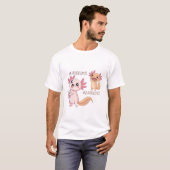 Snaxolotl und Relaxolotl Adorable Chill Axolotl Sh T-Shirt (Vorne ganz)