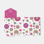 Snazzy Blume Muster Vielen Dank Geschenkschachtel (Ungefaltet)