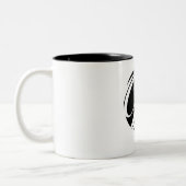 Snazzy Initiale B Zweifarbige Tasse (Links)