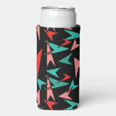 Snazzy Mitte Jahrhundert Moderne Pfeile Selters Dosenkühler (Seltzer Vorderseite)