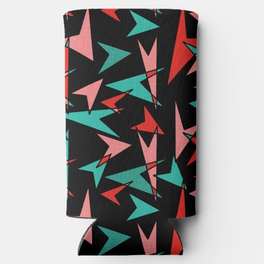 Snazzy Mitte Jahrhundert Moderne Pfeile Selters Dosenkühler (Rückseite)