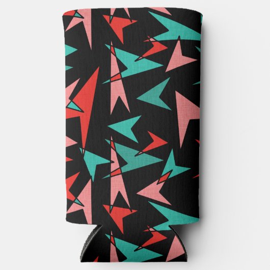 Snazzy Mitte Jahrhundert Moderne Pfeile Selters Dosenkühler (Vorderseite)