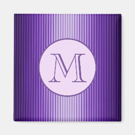 Snazzy Raffiniert Lila Glühstreifen nach Maß Magnet