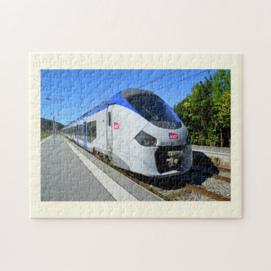 SNCF-Nahverkehrszug Puzzle (Horizontal)