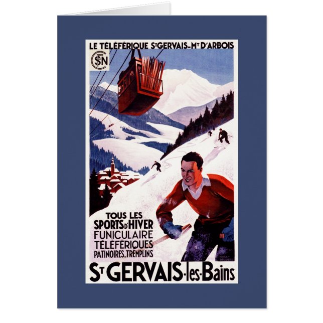 SNCF-Plakat für Eisenbahnkabel (Vorne)