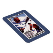 SNCF-Plakat für Eisenbahnkabel Magnet (Rechte Seite)