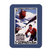 SNCF-Plakat für Eisenbahnkabel Magnet (Vertikal)