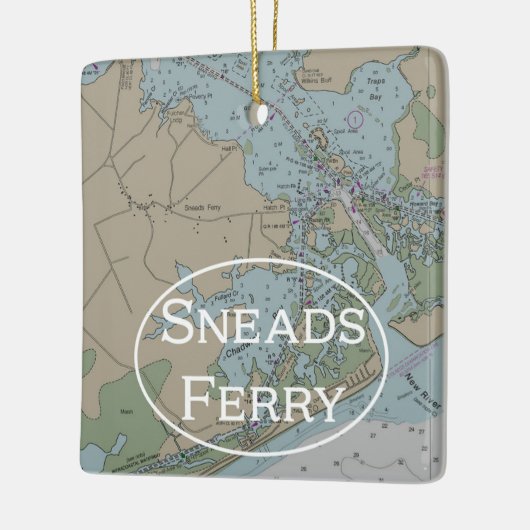 Sneads Ferry Keramikornament (Links)
