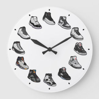 Sneaker Acrylic Wall Clock Große Wanduhr
