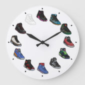 Sneaker-Acrylwand-Uhr (DBs) Große Wanduhr (Vorderseite)