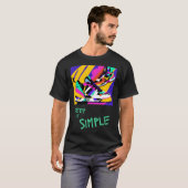 Sneaker Art - Pop Art T-Shirt (Vorne ganz)