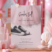 Sneaker Ball Birthday Einladung