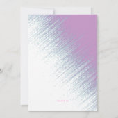 Sneaker Ball Geburtstagsparty Einladung (Rückseite)