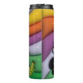 Sneaker Girl 3d Inflated Effect Tumbler Thermosbecher (Rückseite)