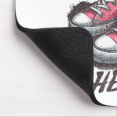 Sneaker head mousepad (Ecke)