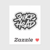 Sneaker Heads SNKR HEAD Aufkleber (Blatt)