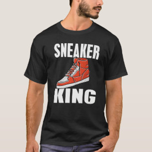 Sneaker King Cool Retro Vintag Sneaker Kopfschmerz T-Shirt