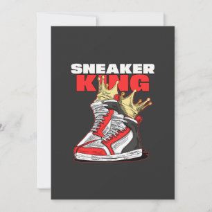 Sneaker King Sneaker Kopf Einladung