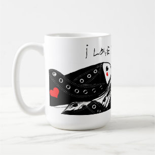 Sneaker Liebe Kaffeezubereitung Tasse