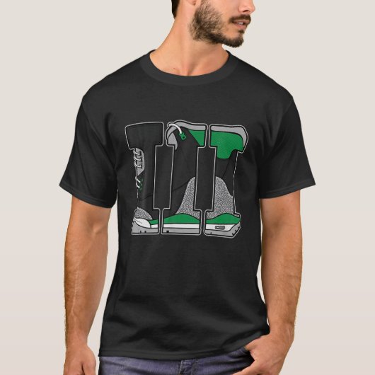 Sneaker Match Tee Number 3 Match 3 Pine Green (Vorderseite)
