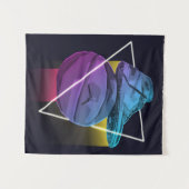 SNEAKER MIT BALLBasketballschuh Wandteppich (Vorderseite (Horizontal))