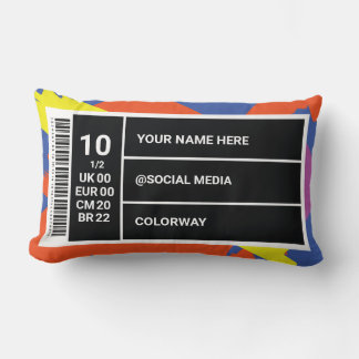 Sneaker Room Ideas Customizable Shoe Box Label 1/2 Lendenkissen