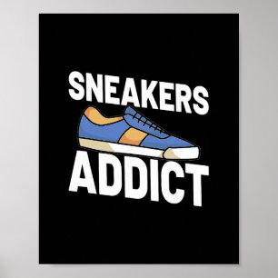 Sneaker Schuh Schuhe Streetwear Sketll Mode Poster